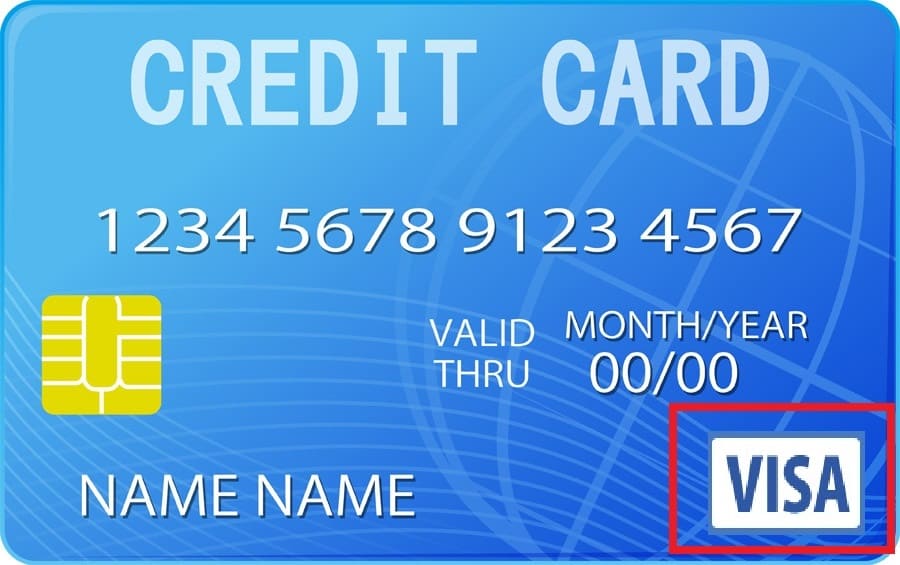 クレジットカードの国際ブランド（※記載例）